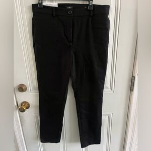 New LOFT Women’s Sz 10 Curvy Skinny Classic Black pants Trousers casual business